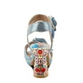 thumbnail image 5 of LARTISTE SMASHING-BLUM Sandals Blue Multi, 5 of 8