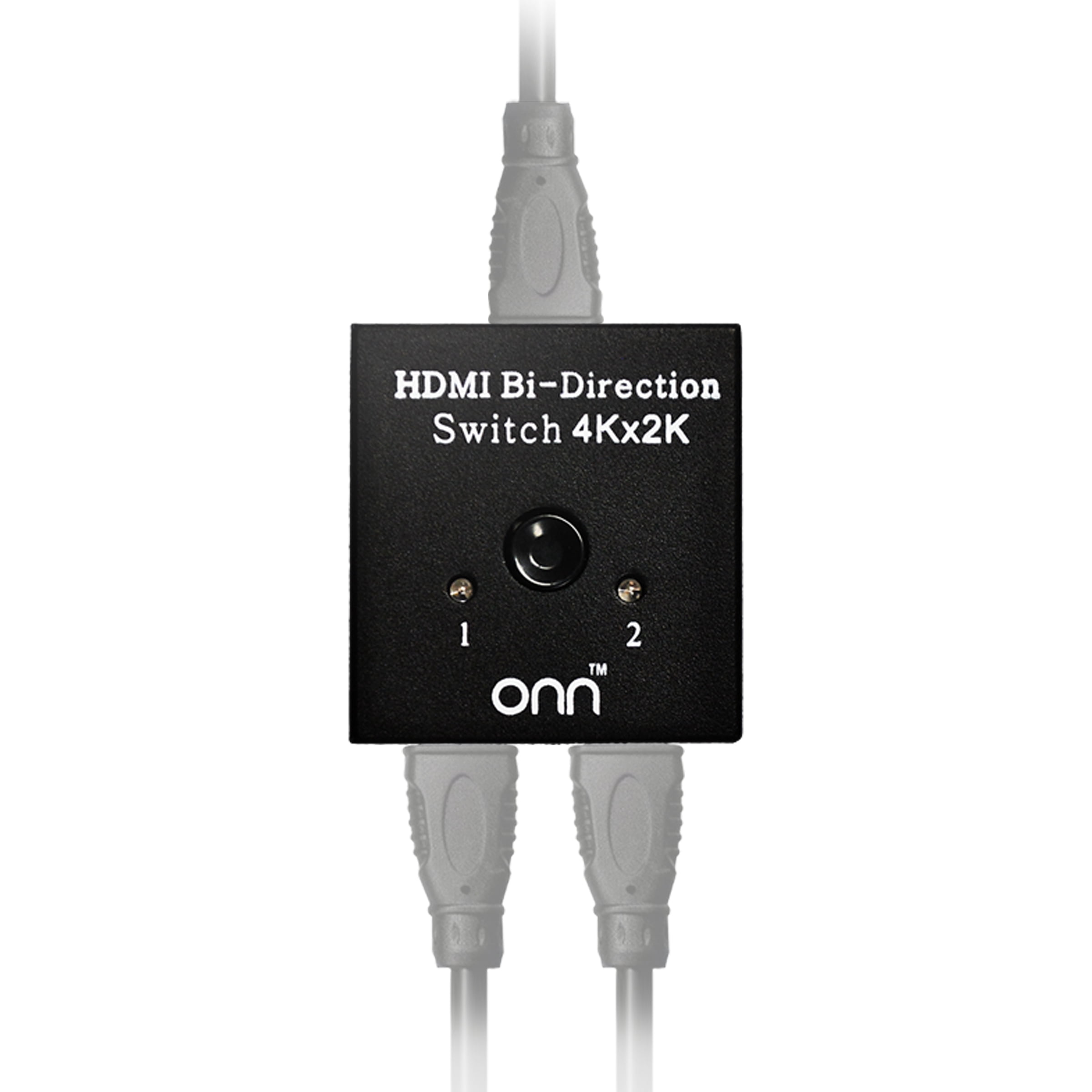 Onn Hdmi Switcher 2 Ports Bi-Direction Manual 4K Switch