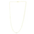 thumbnail image 2 of 14K Yellow Gold 16in 1.5mm Gourmette Chain with Lobster Clasp, 2 of 4