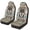 Aztec Wolf, variant on Uorisanigo Camouflage Oak Car Seat Covers Full Set of 2 Automobile Front Seat Covers Vehicle Accessories Carseat Seat Covers Cushion Pad Mat for SUV Trucks Chairs Vans Auto