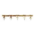 thumbnail image 2 of Kuntesetty Coat Rack Wall Mount 5 Hooks Bow Shaped Coat Hat Hooks for Bags Drawing Room Gold, 2 of 9
