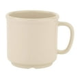 thumbnail image 2 of G.E.T. Heavy-Duty Shatterproof Plastic Coffee Cup / Mug, 12 Ounce, Ivory (Set of 4), 2 of 3