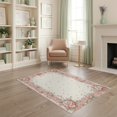 thumbnail image 2 of ODIKA Delicate Ribbon Bows Dainty Border Polka Dot Cute Motif Non-Slip Chair-Friendly for Home Office, Gaming Room, Under Desk, 2 of 7