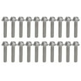 thumbnail image 1 of 20 piezas Pernos de tornillo M10x1.5 Perno de cabeza hexagonal con brida de acero inoxidable A2‑70 con junta DIN6921M10x50, 1 of 9