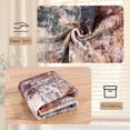 thumbnail image 5 of Modern Abstract 5x7 Area Rugs for Living Room, Washable Bedroom Rug Soft Non Slip Low Pile, Faux Wool Contemporary Carpet for Indoor Floor Decor Home Office Dining Room,Red/Multi, 5 of 11