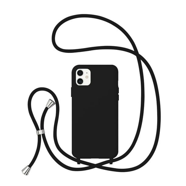Funda de Protección para iPhone 11 Series - Sovico - Silicón con Correa