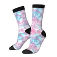 thumbnail image 1 of Balery Tie Dye Calcetas Largas con Estampado para Hombre y Mujer – Suaves y Transpirables, Talla Única (US 5-11), 1 of 6
