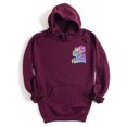 thumbnail image 7 of GOOD THINGS ARE COMING Graphic Unisex Fleece Hooded Sweatshirt, 7 of 7