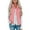 Pink, variant on Baqcunre Puffer Vest Women Women's Solid Color Fashion Casual Sleeveless Pocket Zipper Coat Fleece Jacket Fall Outfits Brown L