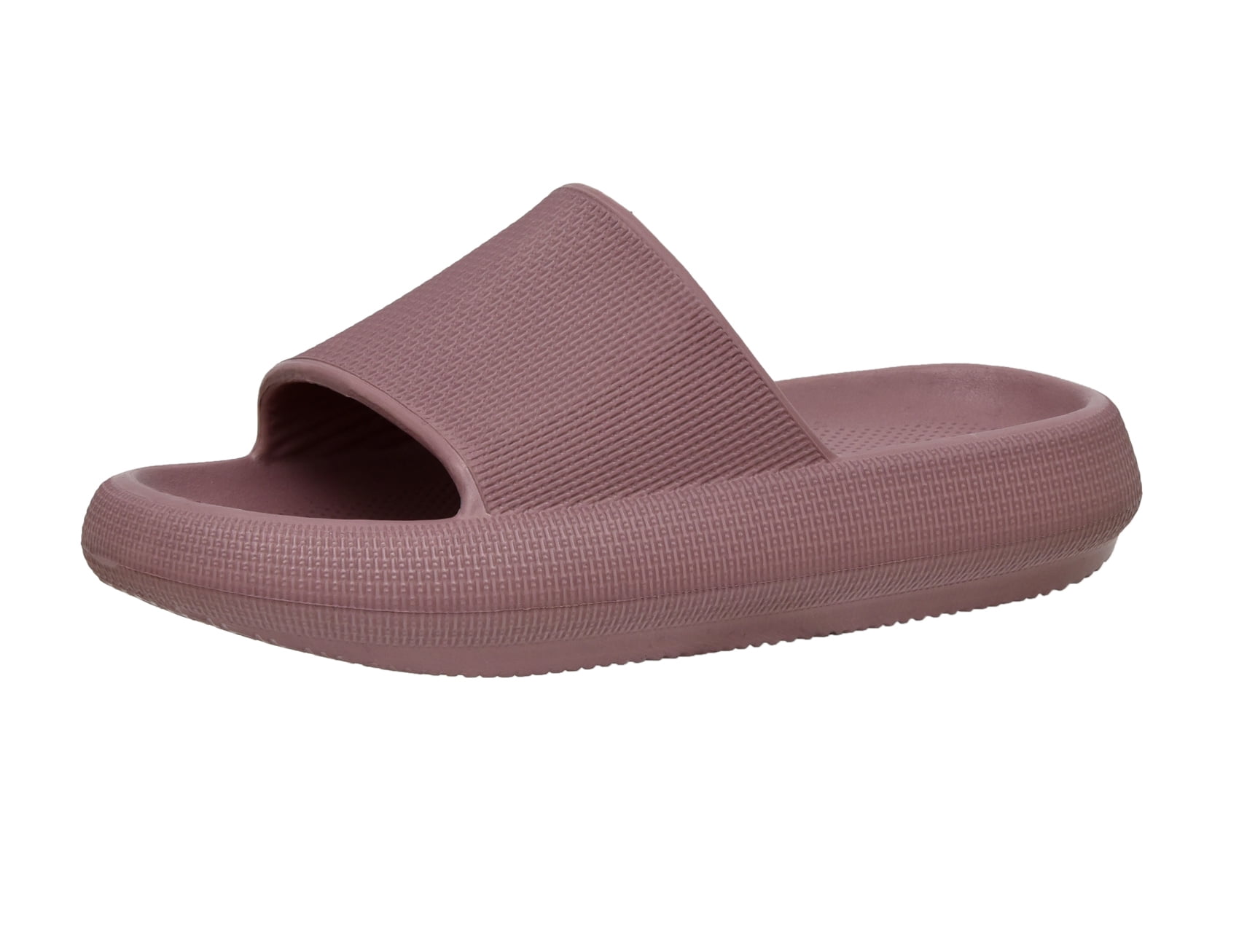 Cushionaire Women's Feather Recovery Slide Sandal with