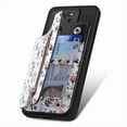 thumbnail image 3 of For Xiaomi Mi 11 Retro Painted Zipper Wallet Back Phone Case(Black),iPhone 15 Pro, 3 of 7