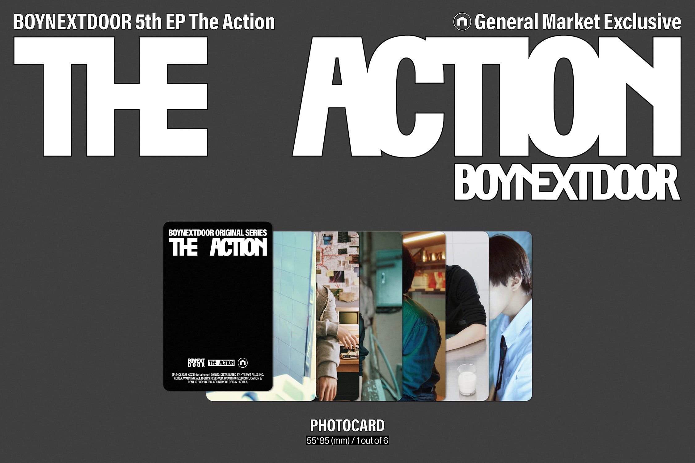 Boynextdoor - BOYNEXTDOOR 5th EP [The Action] [Frame ver.] - Music