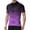 Ombre gradient, variant on Gradient Men's Cycling Bike Jersey Quarter Zip Men's Short Sleeve Shirts Moisture Wicking Quick Dry Biking Athletic Shirts for Men