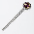 thumbnail image 2 of Thanksgiving grapes Vintage Silver Lace-Edged Bookmark - Gift for Readers and Book Lovers, 2 of 5