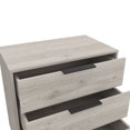 thumbnail image 3 of Newboti Furniture 3 Drawers Dresser Maryland, Superior Top, Light Gray Finish 39123, 3 of 15