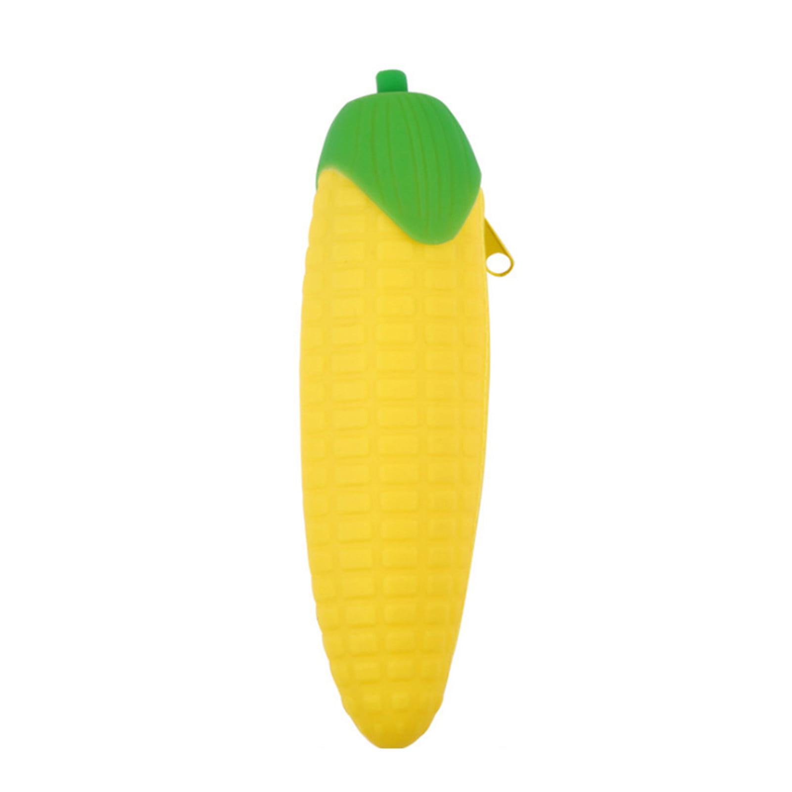 Carrot Banana Fruit Silicone Pencil Case Storage Pen Bag Coin Purse Key  Wallet Blue Silicone
