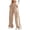 Khaki, variant on Girls Cargo Parachute Pants Button with Pocket Kids Hip Hop Dance Trousers High Waisted Button Y2k Cute Cargo Pants Clothes for Kids Navy 7-8 years