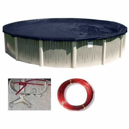 Buffalo Blizzard Round Above Ground Swimming Pool Winter Covers (Various Sizes)  12  Round