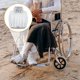 thumbnail image 2 of 1 par de reposapiés universales de repuesto para silla de ruedas, pedal para silla de ruedas, pieza de reposapiernas para silla de ruedas, 2 of 6