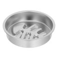 thumbnail image 1 of unbranded Plato De Inoxidable Para Alimentación De Mascotas Con Patrón En Y, 1 of 8