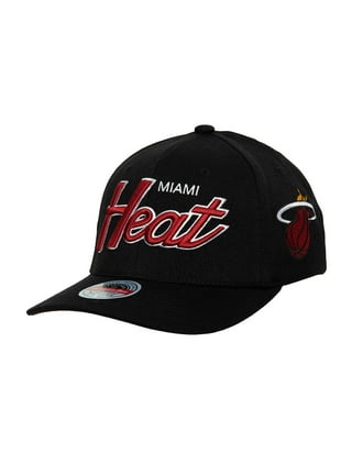 New Era 9FIFTY Miami Heat Foam Trucker Snapback Hat Black