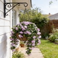 thumbnail image 3 of YWIYIUD 1PC Artifical Hanging Flowers for Outdoors UVResistant andWaterproof Artifical HangingBaskets for Outdoor Decor Garden Porch Window Box Home Wedding Decor, 3 of 5