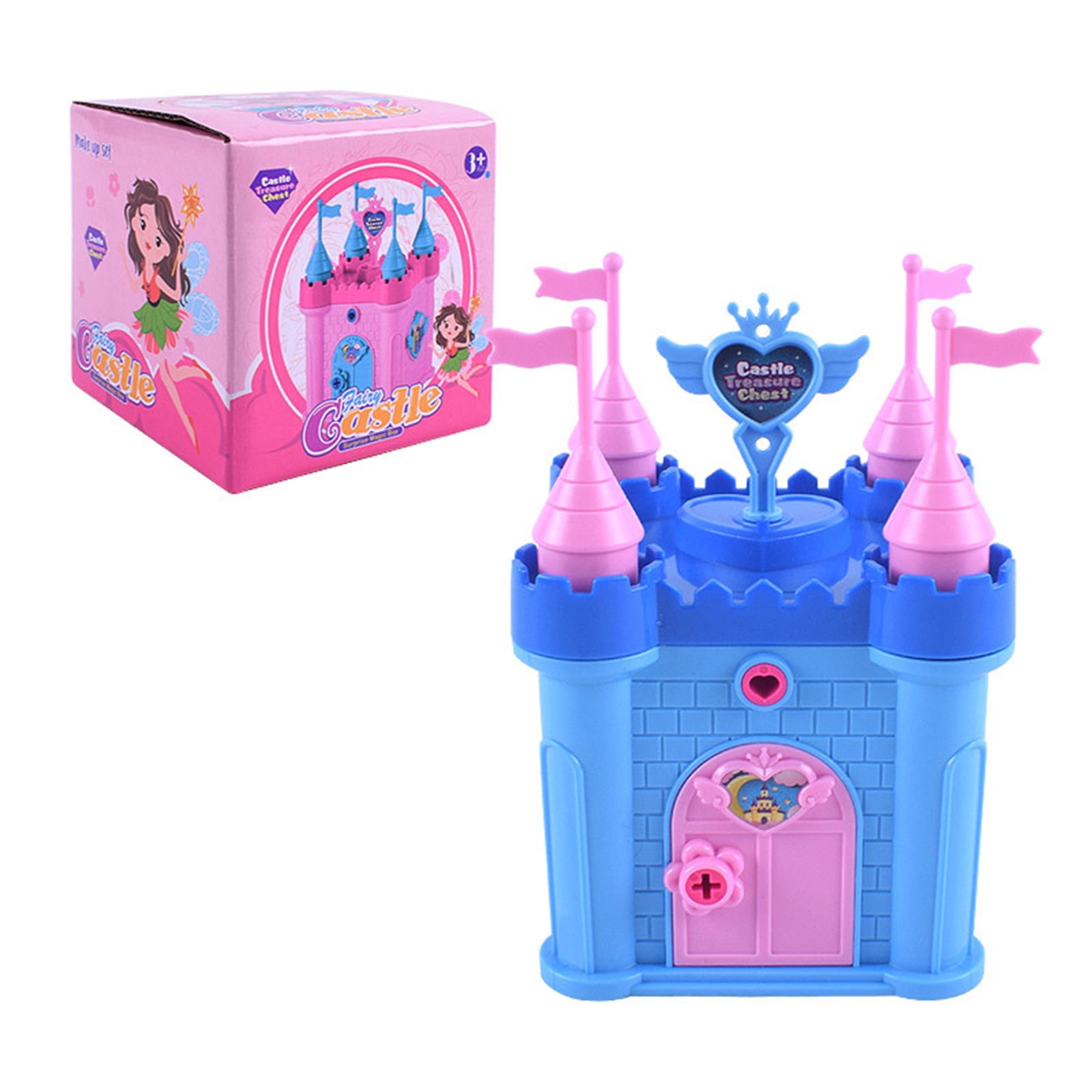 Castle Building Blocks Toys For Kids Girls Boys Birthday Gift Creativity Parentchild