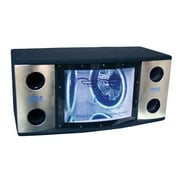 Dual 12" 2 Way 1200 Watt Bandpass w/Blue Woofer Rings