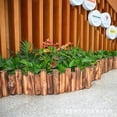 thumbnail image 3 of Valla de madera anticorrosión carbonizada para exteriores, valla de jardín, valla decorativa para jardín de infantes, 3 of 5