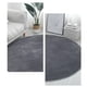 thumbnail image 4 of Cateissary Alfombra gris no tóxica e inodoro para alfombras redondas seguras y saludables para el hogar, la sala de estar y el dormitorio Juegos de accesorios de baño Camello, 4 of 6