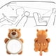 thumbnail image 5 of Espejo de bebé a la vista para coche, espejo de asiento trasero con patrón de dibujos animados para bebés orientados hacia atrás, espejo de coche para bebé a la vista, 5 of 8