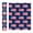 B, variant on Red White and Blue Decorations Independence Day Vinyl Heat Transfer Vinyl Rainbow Stripe Pattern Vinyl Vinyl Bundling Roll Soft Metal Vinyl for Ironing Clothes and Other Fabrics