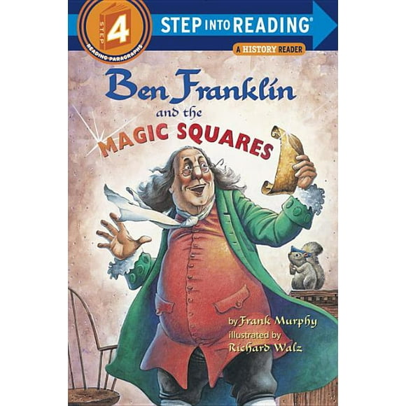 Step Into Reading: Ben Franklin and the Magic Squares (Paperback)