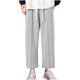 thumbnail image 2 of Pantalones deportivos largos de verano para hombre con cinturilla elástica y cordón. Pantalones deportivos largos para hombre., 2 of 9