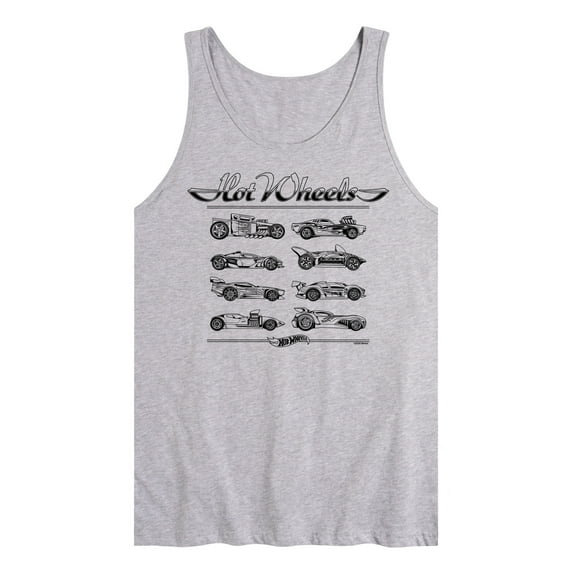 Hot Wheels - Hot Wheels Car Grid - Men's Jersey Tank