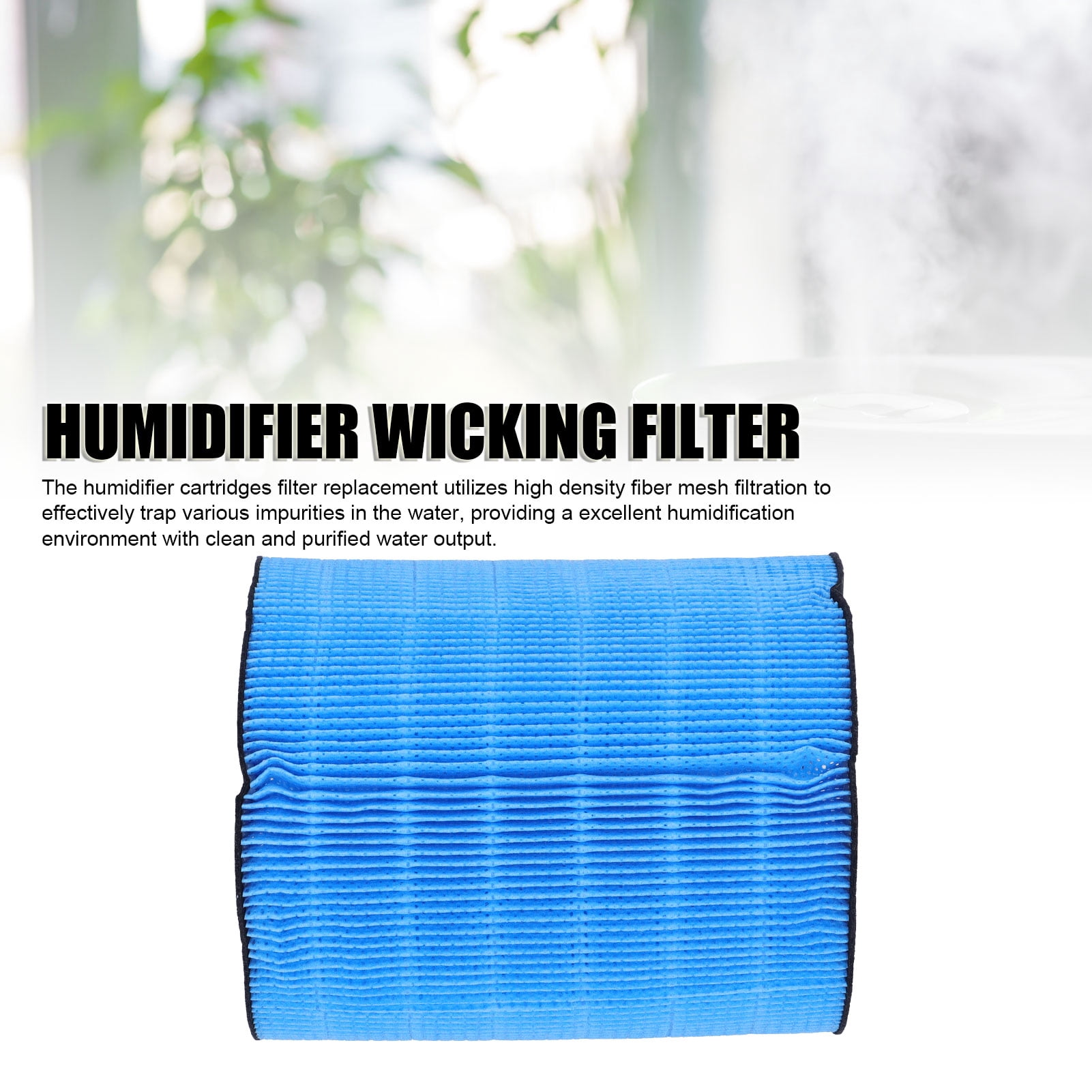 Humidifier Replacement Filters, Fiber Mesh Traps Impurities, Provides Clean Humidification