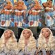 thumbnail image 4 of Hair Bundles QEUOPE Color 613 Body Wave Honey Blonde, 3 paquetes, 4 of 8