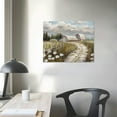 thumbnail image 4 of ARISTURING Farmhouse Old Barn Wall Art: Barn Painting Barn and White Flowers Wall Decor Rustic Wall Decor Farmhouse Canvas Art for Livingroom Kitchen Decorations Framed Ready To Hang, 4 of 6