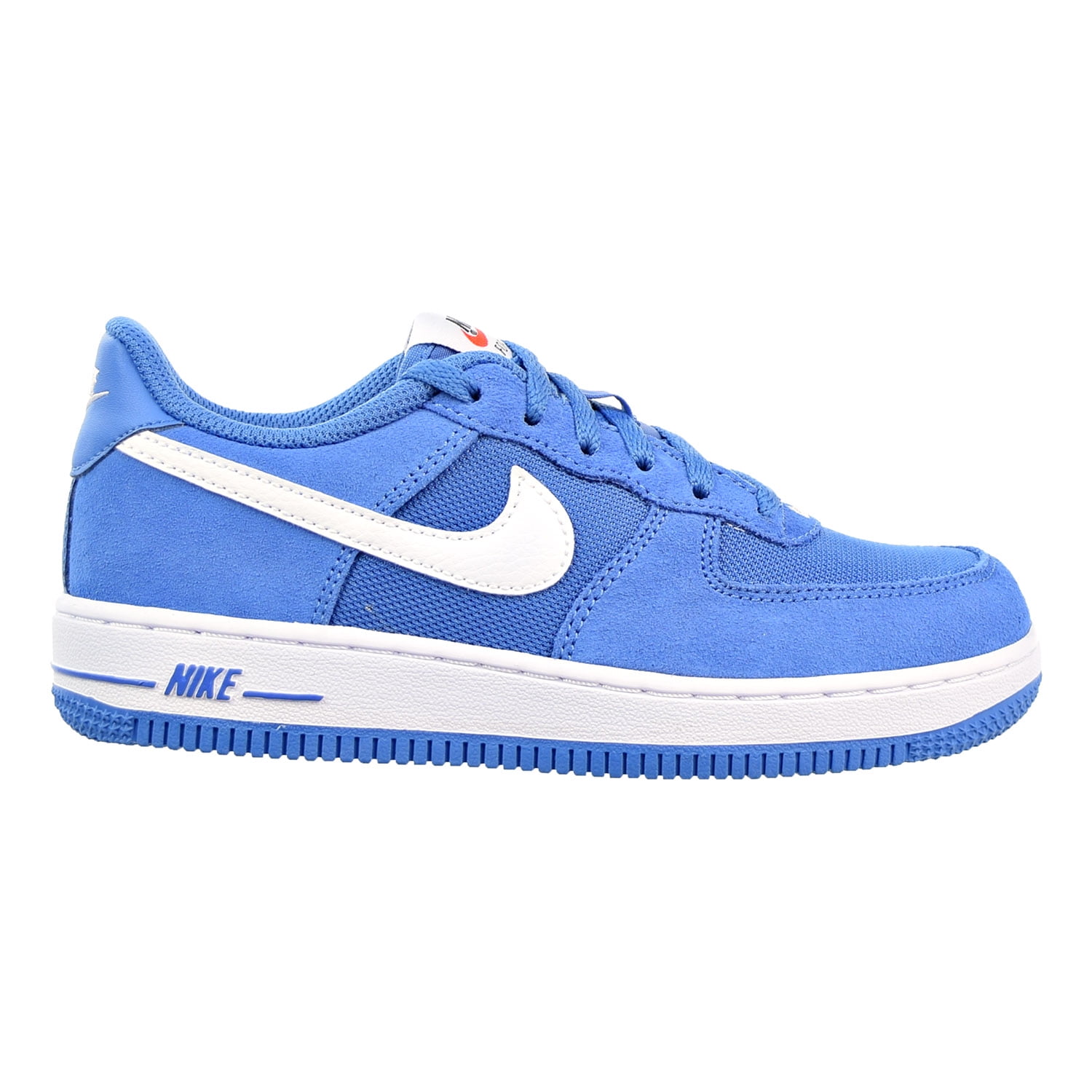 Nike Air Force 1 Little Kid's (PS) Shoes Star Blue/White 596729-401 ...