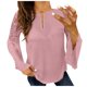 thumbnail image 2 of Ichuanyi liquidación de encaje para mujer costura acampanada camisa de gasa de manga larga hembra ICHUANYI WER2023082210550, 2 of 4