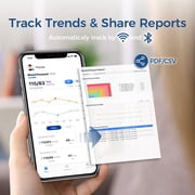 Checkme BP2 Connect ECG & Blood Pressure Monitor with WiFi & Bluetooth, AI ECG Analysis, Upper Arm Cuff, Free App for iOS & Android
