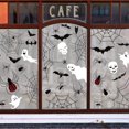 thumbnail image 4 of Etiquetas engomadas decorativas de pared Levamdar PVC telaraña Halloween, 4 of 5