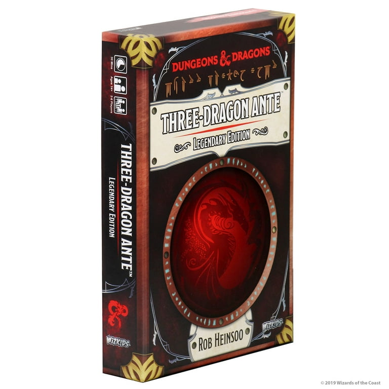 Dungeons & Dragons Three-Dragon Ante Card Game: Legendary Edition