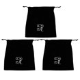 thumbnail image 1 of Bolsa para secador de pelo (3 unidades): organizador portátil de terciopelo, suave y protector, con cordón para herramientas y accesorios para el cabello, para viajes y uso doméstico., 1 of 6