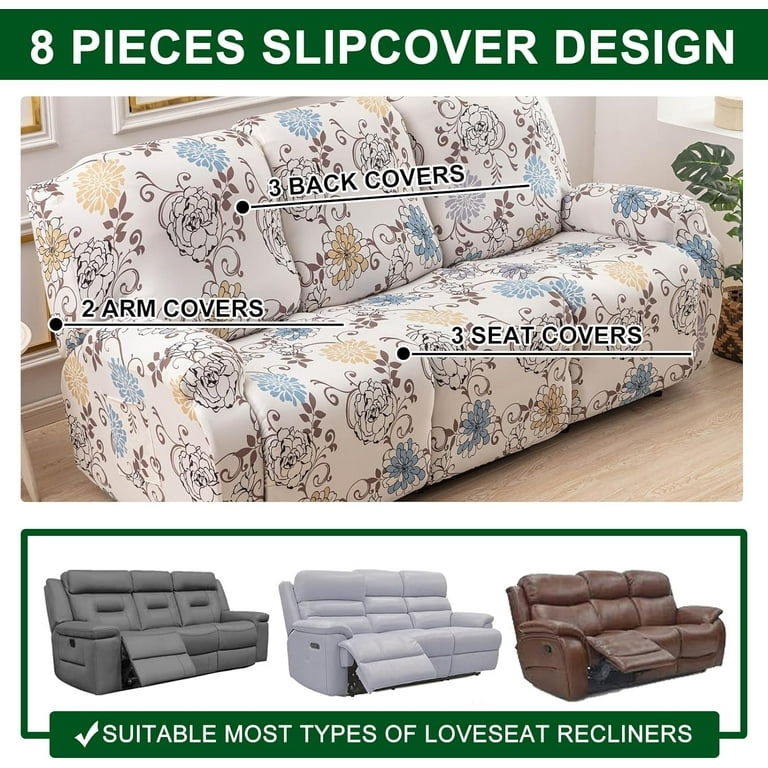 Dual reclining sofa slipcover hotsell