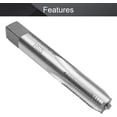 thumbnail image 3 of HUGFEGWE Machine Tap 1/16-27 NPS Straight Pipe Thread Flutes High Speed Steel 1pcs CJB91-23681, 3 of 4