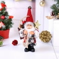 thumbnail image 3 of Luxsea Santa Claus Figurine Traditional Christmas Standing Figure Red Xmas Decoration Doll with Kerosene Lamp for Christmas Holiday Party Home Decoration, 3 of 3