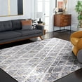 thumbnail image 3 of SAFAVIEH Lagoon Liz Diamond Area Rug, Grey/Gold, 8' x 10', 3 of 10
