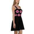 thumbnail image 4 of Black with Pink Roses Skater Dress (3XL), 4 of 4