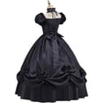 thumbnail image 4 of Gothic Southern Belle Victorian Dress Marie Antoinette Wedding Dress Ball Gown Rococo Masquerade Prom Dress, 4 of 6